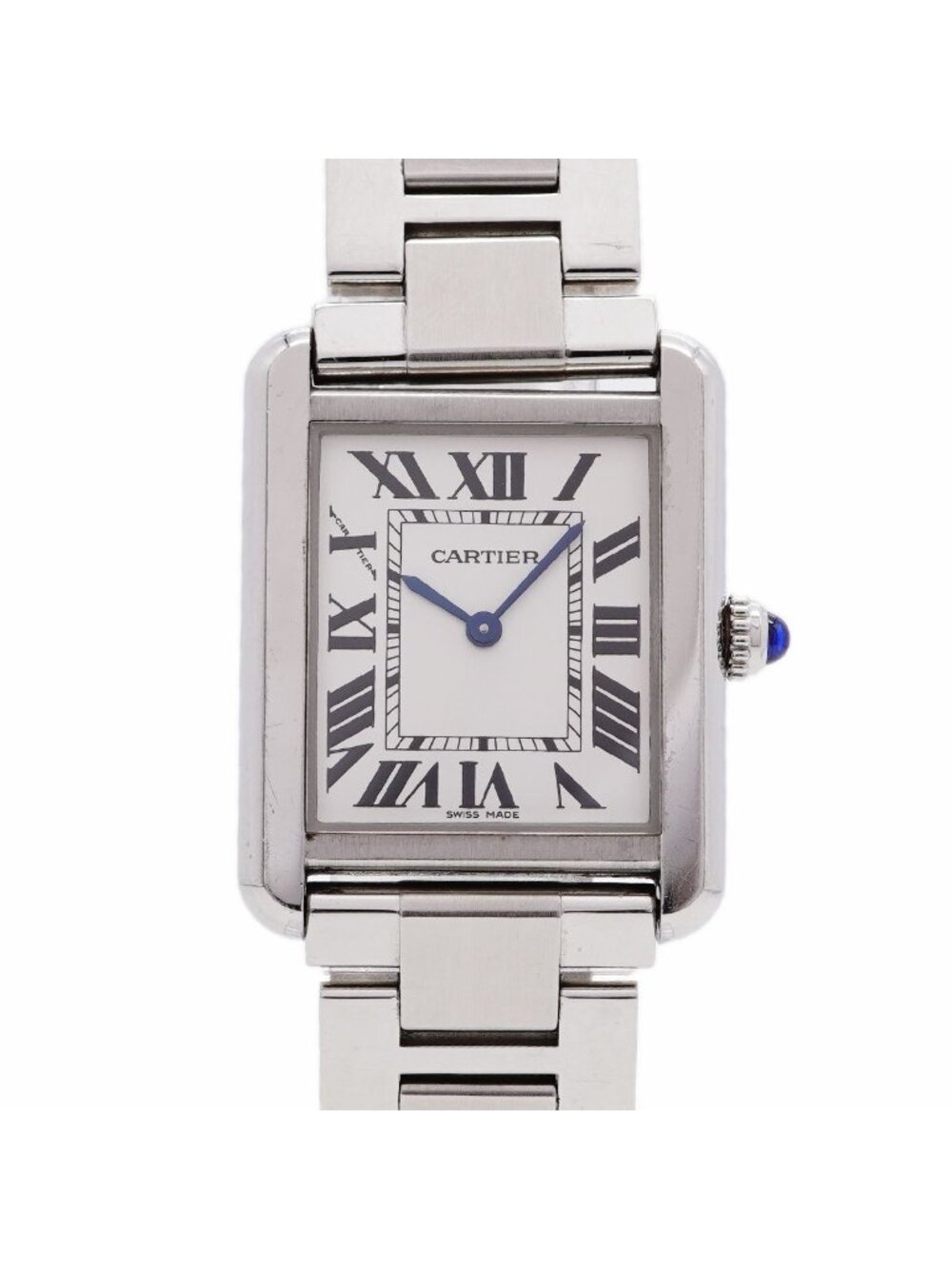 Cartier Tank Solo SM Silver Dial Watch